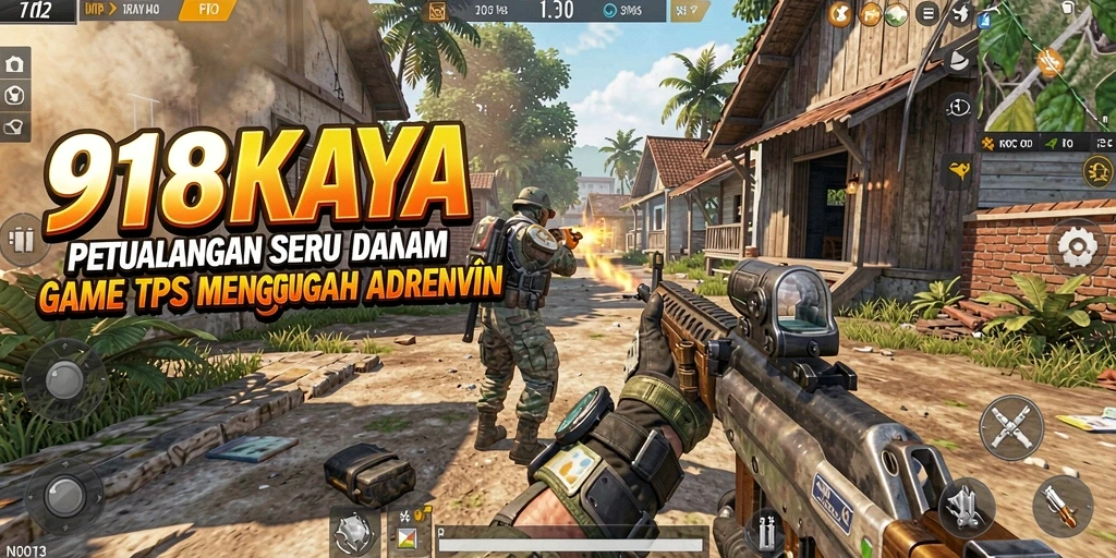 Tampilan seru gameplay TPS di 918KAYA yang menantang.