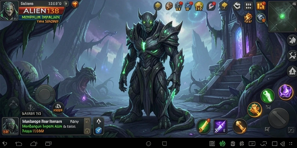 Tampilan gameplay ALIEN138 yang seru dan interaktif.