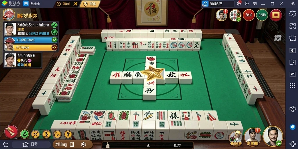 Tangkap momen seru dari gameplay Mahjong di BIGWINNER.