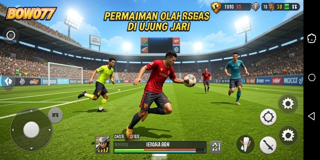 Menampilkan gameplay seru dalam BOWO77 dengan aksi olahraga yang mendebarkan.