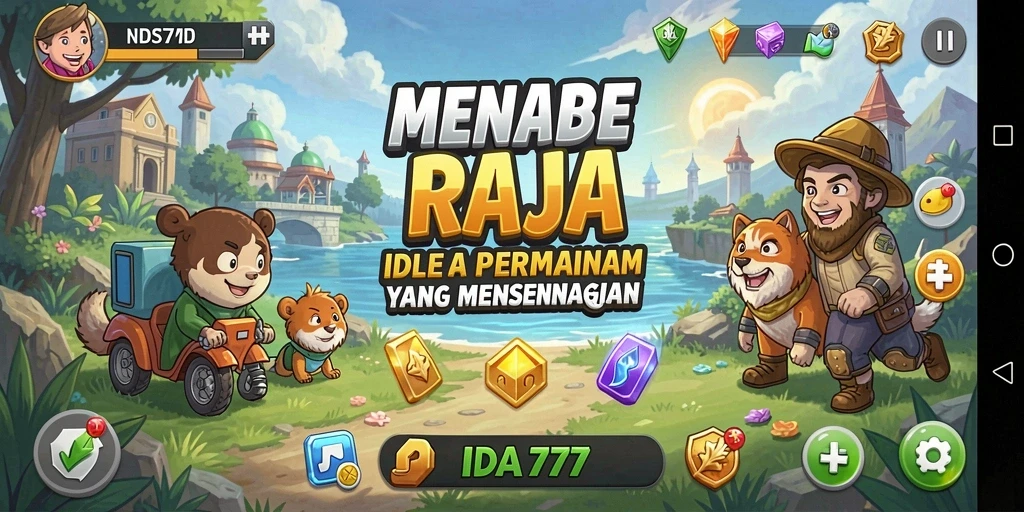 Tampilan gameplay IDA777 yang menarik dan menghibur.