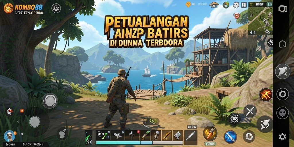 Tampilan gameplay menakjubkan di dunia terbuka KOMBO88.