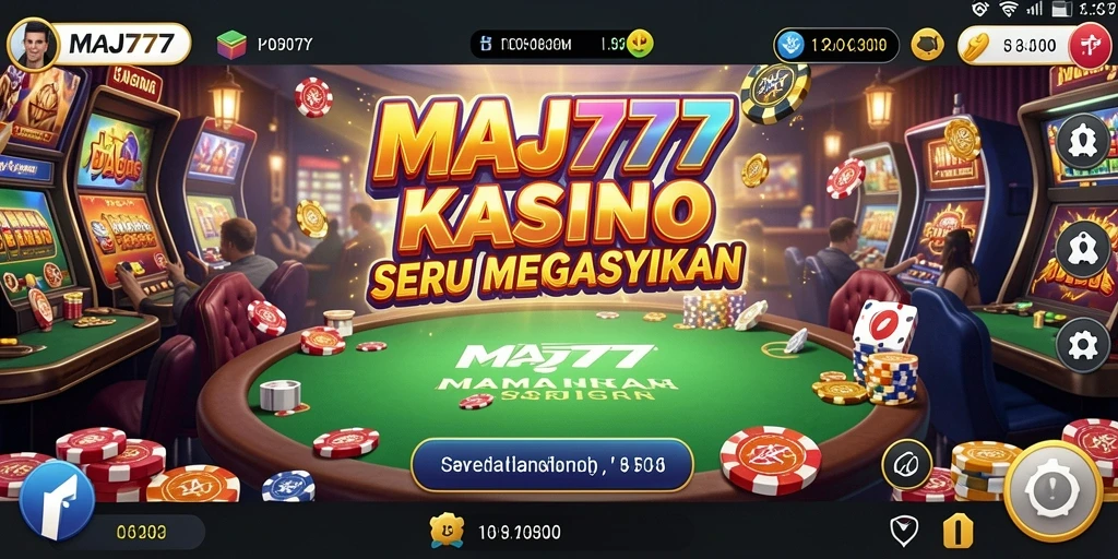 Tampilan gameplay MAJ777 yang mengasyikkan dan interaktif.