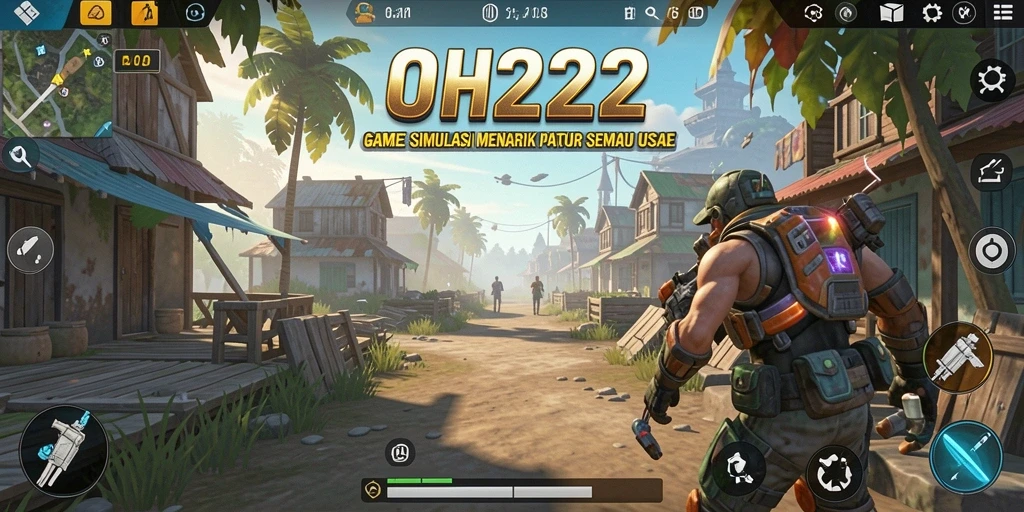 Tampilan gameplay menarik dari game simulasi OH222.