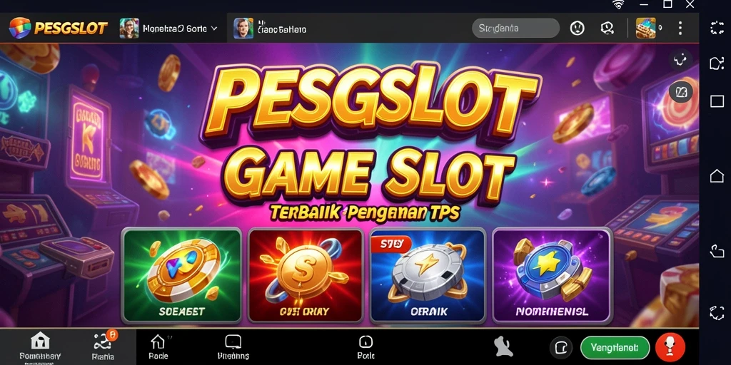 Screenshot PESGSLOT menampilkan aksi tembak-menembak yang mendebarkan dan grafis yang menarik.