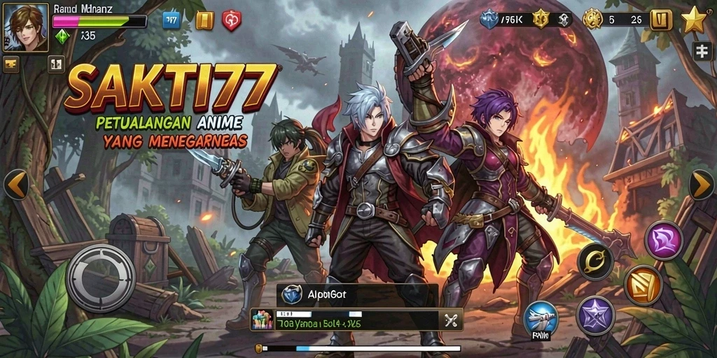 Tampilan gameplay dari SAKTI77 yang menarik dan penuh aksi.