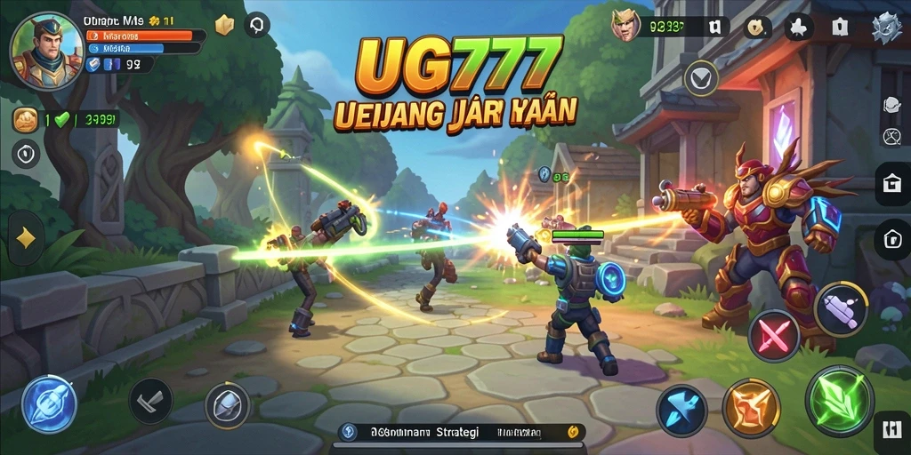 Tampilan gameplay UG777 yang menarik dan strategis.